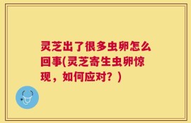 灵芝出了很多虫卵怎么回事(灵芝寄生虫卵惊现，如何应对？)