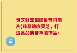 灵芝翡翠镶嵌推荐吗图片(翡翠镶嵌灵芝，打造高品质奢华装饰品)