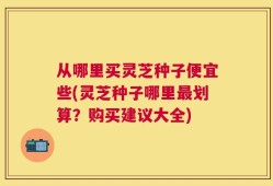 从哪里买灵芝种子便宜些(灵芝种子哪里最划算？购买建议大全)
