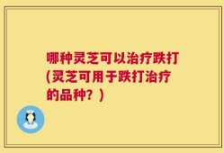 哪种灵芝可以治疗跌打(灵芝可用于跌打治疗的品种？)