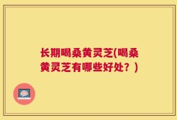 长期喝桑黄灵芝(喝桑黄灵芝有哪些好处？)