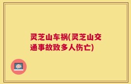 灵芝山车祸(灵芝山交通事故致多人伤亡)