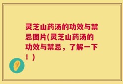 灵芝山药汤的功效与禁忌图片(灵芝山药汤的功效与禁忌，了解一下！)