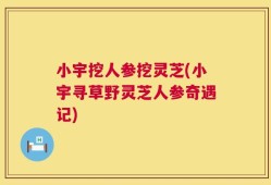 小宇挖人参挖灵芝(小宇寻草野灵芝人参奇遇记)