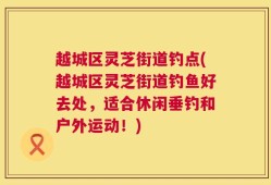 越城区灵芝街道钓点(越城区灵芝街道钓鱼好去处，适合休闲垂钓和户外运动！)