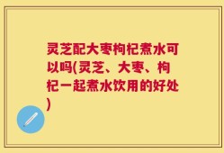 灵芝配大枣枸杞煮水可以吗(灵芝、大枣、枸杞一起煮水饮用的好处)