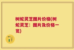 树蛇灵芝图片价格(树蛇灵芝：图片及价格一览)