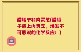 醋蛾子和肉灵芝(醋蛾子遇上肉灵芝，爆发不可思议的化学反应！)
