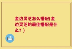 金边灵芝怎么搭配(金边灵芝的最佳搭配是什么？)