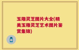 玉雕灵芝图片大全(精美玉雕灵芝艺术图片鉴赏集锦)