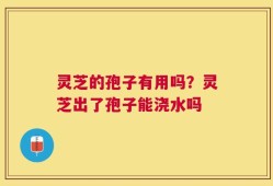 灵芝的孢子有用吗？灵芝出了孢子能浇水吗