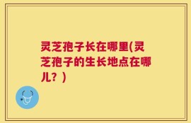 灵芝孢子长在哪里(灵芝孢子的生长地点在哪儿？)