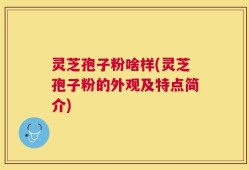 灵芝孢子粉啥样(灵芝孢子粉的外观及特点简介)