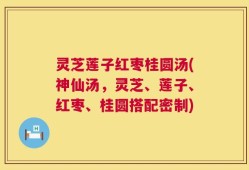 灵芝莲子红枣桂圆汤(神仙汤，灵芝、莲子、红枣、桂圆搭配密制)