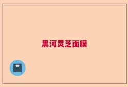 黑河灵芝面膜