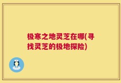 极寒之地灵芝在哪(寻找灵芝的极地探险)