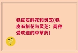 铁皮石斛花和灵芝(铁皮石斛花与灵芝：两种受欢迎的中草药)