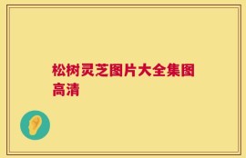 松树灵芝图片大全集图高清