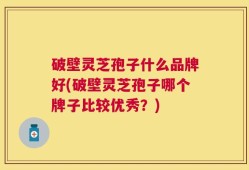 破壁灵芝孢子什么品牌好(破壁灵芝孢子哪个牌子比较优秀？)