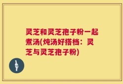 灵芝和灵芝孢子粉一起煮汤(炖汤好搭档：灵芝与灵芝孢子粉)
