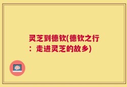 灵芝到德钦(德钦之行：走进灵芝的故乡)