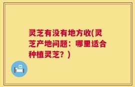 灵芝有没有地方收(灵芝产地问题：哪里适合种植灵芝？)