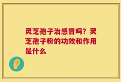 灵芝孢子治感冒吗？灵芝孢子粉的功效和作用是什么