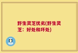 野生灵芝优劣(野生灵芝：好处和坏处)