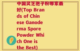 中国灵芝孢子粉哪家最好(Top Brands of Chinese Ganoderma Spore Powder Which One is the Best)