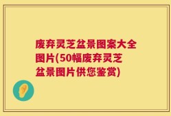 废弃灵芝盆景图案大全图片(50幅废弃灵芝盆景图片供您鉴赏)