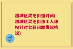 越城区灵芝街道讨薪(越城区灵芝街道工人维权针对欠薪问题发起抗议)