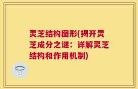 灵芝结构图形(揭开灵芝成分之谜：详解灵芝结构和作用机制)