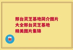 邢台灵芝基地简介图片大全邢台灵芝基地  精美图片集锦