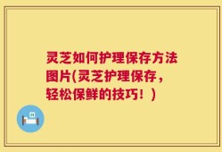 灵芝如何护理保存方法图片(灵芝护理保存，轻松保鲜的技巧！)