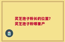 灵芝孢子粉长的位置？灵芝孢子粉哪里产