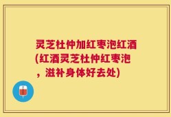 灵芝杜仲加红枣泡红酒(红酒灵芝杜仲红枣泡，滋补身体好去处)
