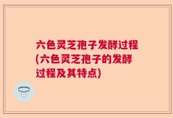 六色灵芝孢子发酵过程(六色灵芝孢子的发酵过程及其特点)