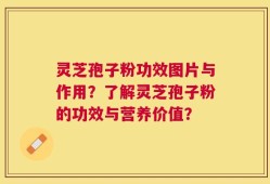 灵芝孢子粉功效图片与作用？了解灵芝孢子粉的功效与营养价值？