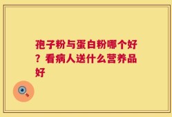 孢子粉与蛋白粉哪个好？看病人送什么营养品好