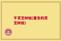 干灵芝树桩(重生的灵芝树桩)