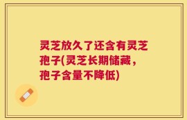灵芝放久了还含有灵芝孢子(灵芝长期储藏，孢子含量不降低)