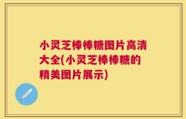 小灵芝棒棒糖图片高清大全(小灵芝棒棒糖的精美图片展示)