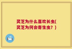 灵芝为什么喜欢长虫(灵芝为何会寄生虫？)