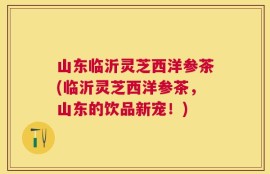 山东临沂灵芝西洋参茶(临沂灵芝西洋参茶，山东的饮品新宠！)