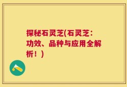 探秘石灵芝(石灵芝：功效、品种与应用全解析！)