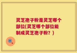 灵芝孢子粉是灵芝哪个部位(灵芝哪个部位能制成灵芝孢子粉？)
