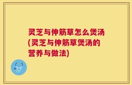 灵芝与伸筋草怎么煲汤(灵芝与伸筋草煲汤的营养与做法)
