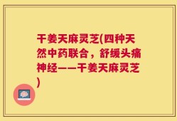 干姜天麻灵芝(四种天然中药联合，舒缓头痛神经——干姜天麻灵芝)