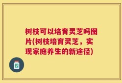 树枝可以培育灵芝吗图片(树枝培育灵芝，实现家庭养生的新途径)