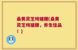 桑黄灵芝炖猪腰(桑黄灵芝炖猪腰，养生佳品！)